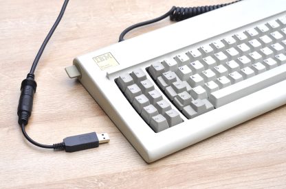 tinkerBOY IBM Model F XT / Model M AT Keyboard (180 Degree, 5-pin DIN) To USB Converter with Vial QMK Firmware - Image 3